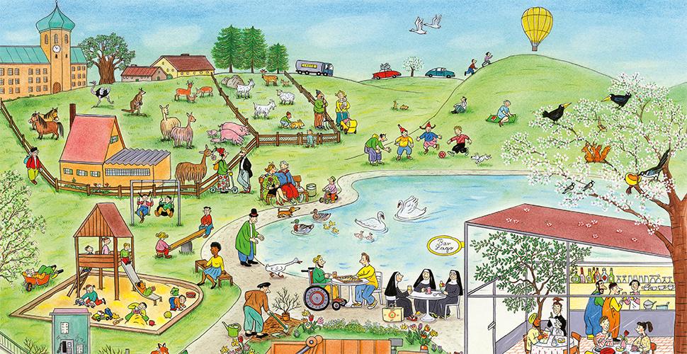Topipittori Libri delle Stagioni Primavera Libro Bambini senza Parole