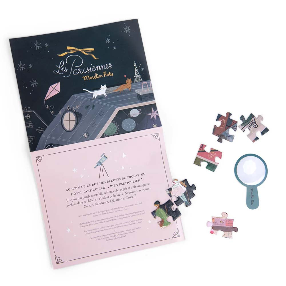 Moulin Roty Les Parisiennes L'Albergo Puzzle 200 Pezzi Lente