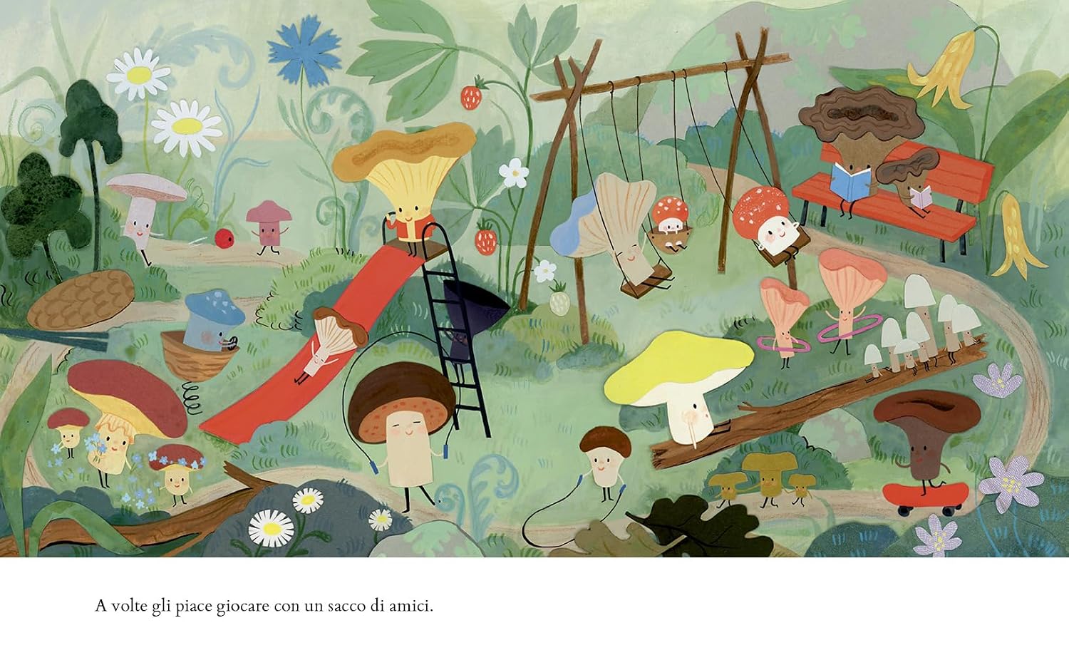 Emme Edizioni Fritz Storia di un fungo libro 4 anni
