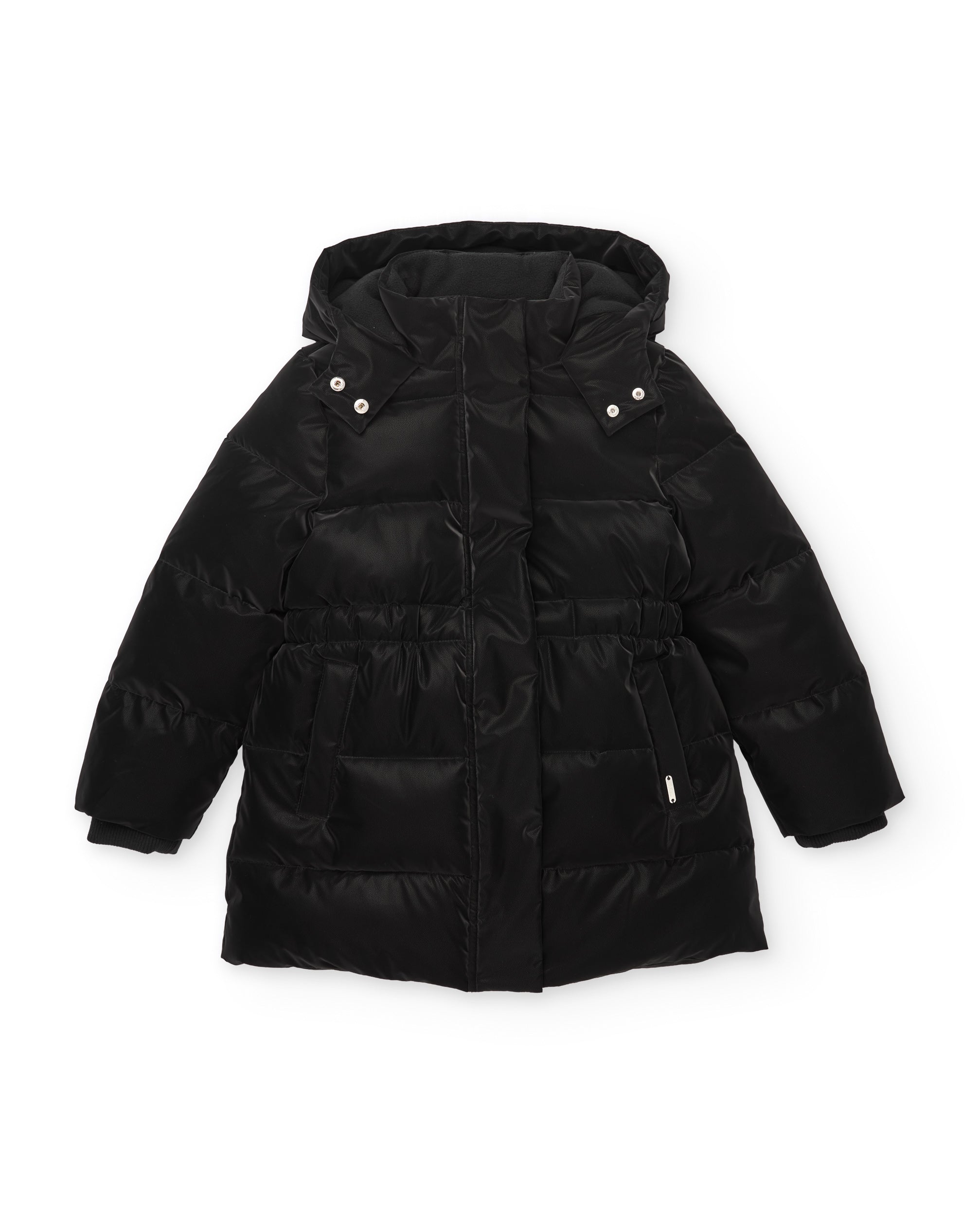 Tuc Tuc Piumino Bambina Nero Cappuccio 3A-15A