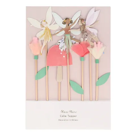 Meri Meri Fairy topper cupcake torta 7 pezzi