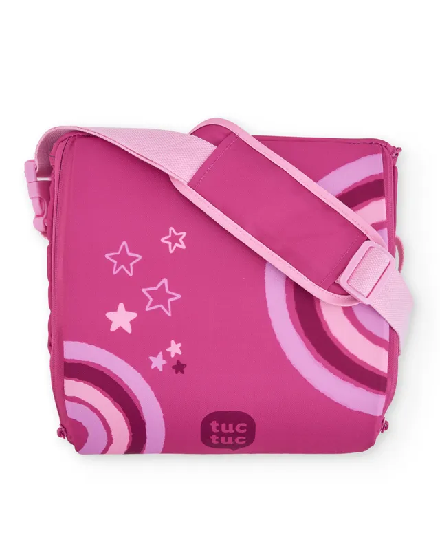 Tuc Tuc seggiolone da viaggio pieghevole stelle rosa