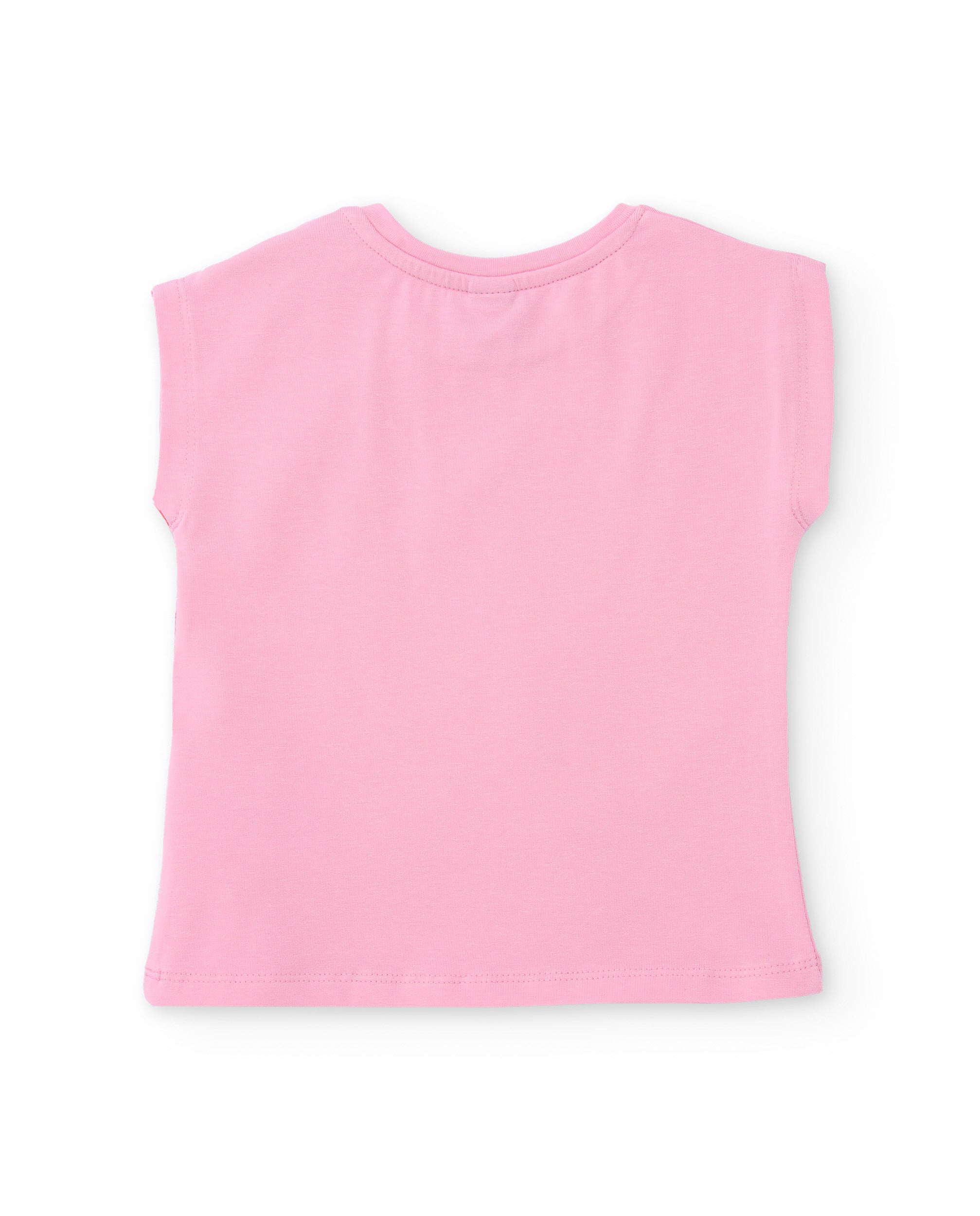 Tuc Tuc maglietta bambina rosa cuore rosso