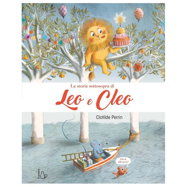 Il Castoro Leo e Cleo storie sottosopra libro 3 anni