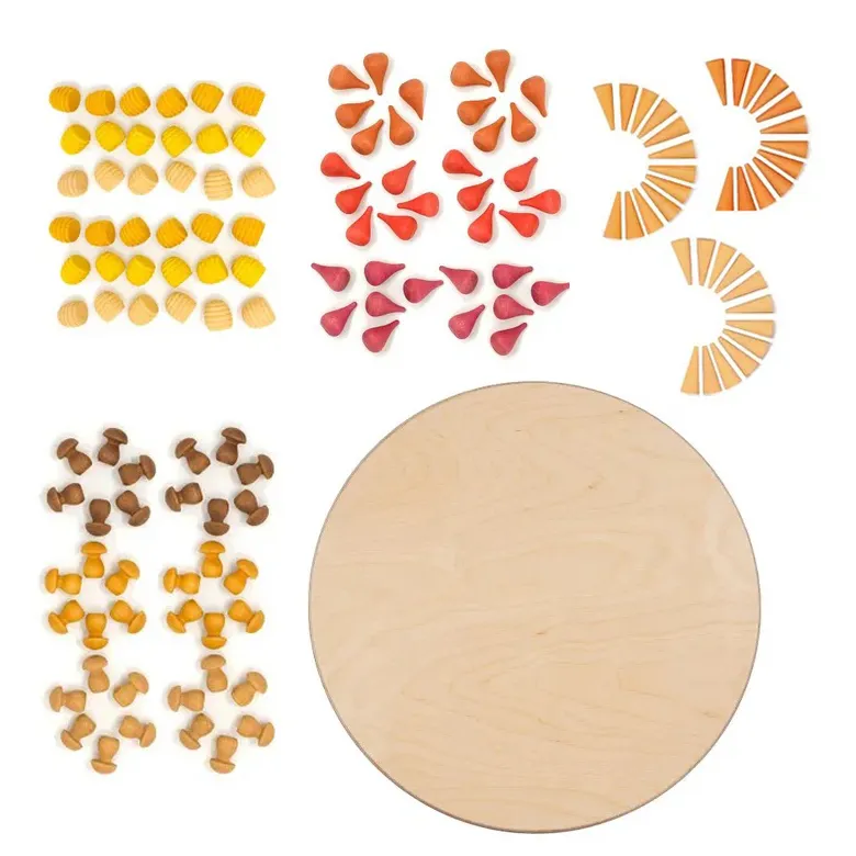 Grapat Mandala Starter Kit 4 gioco legno con vassoio e carte