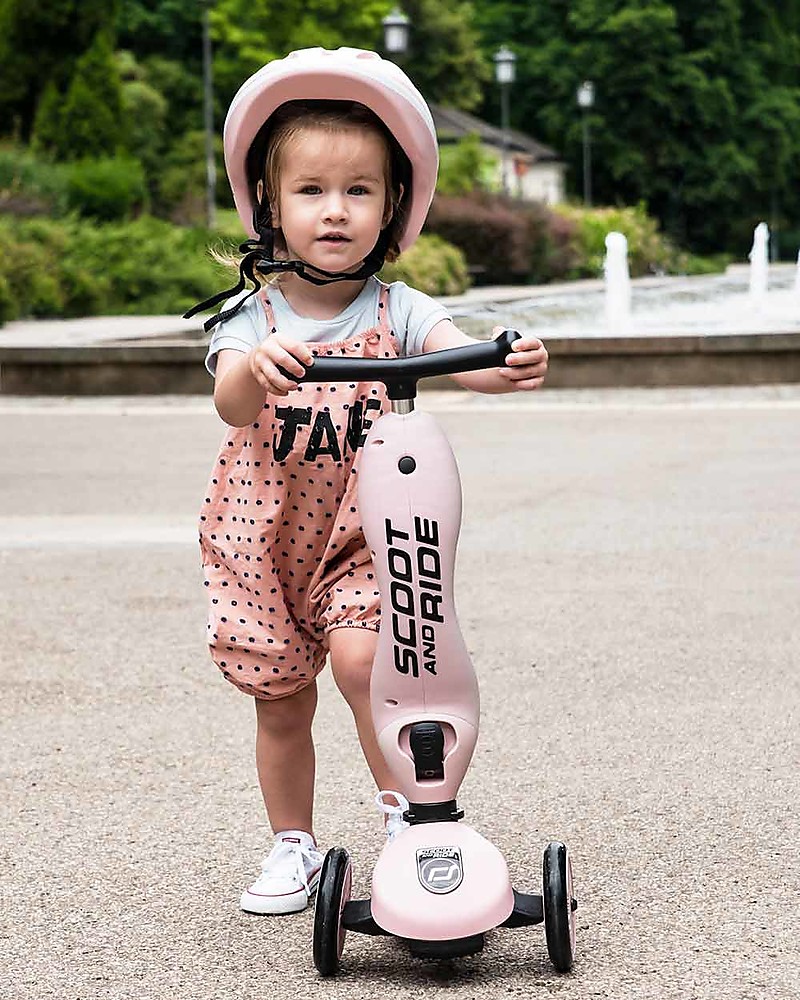 Scoot and Ride Highwaykick 1 monopattino rosa 2in1