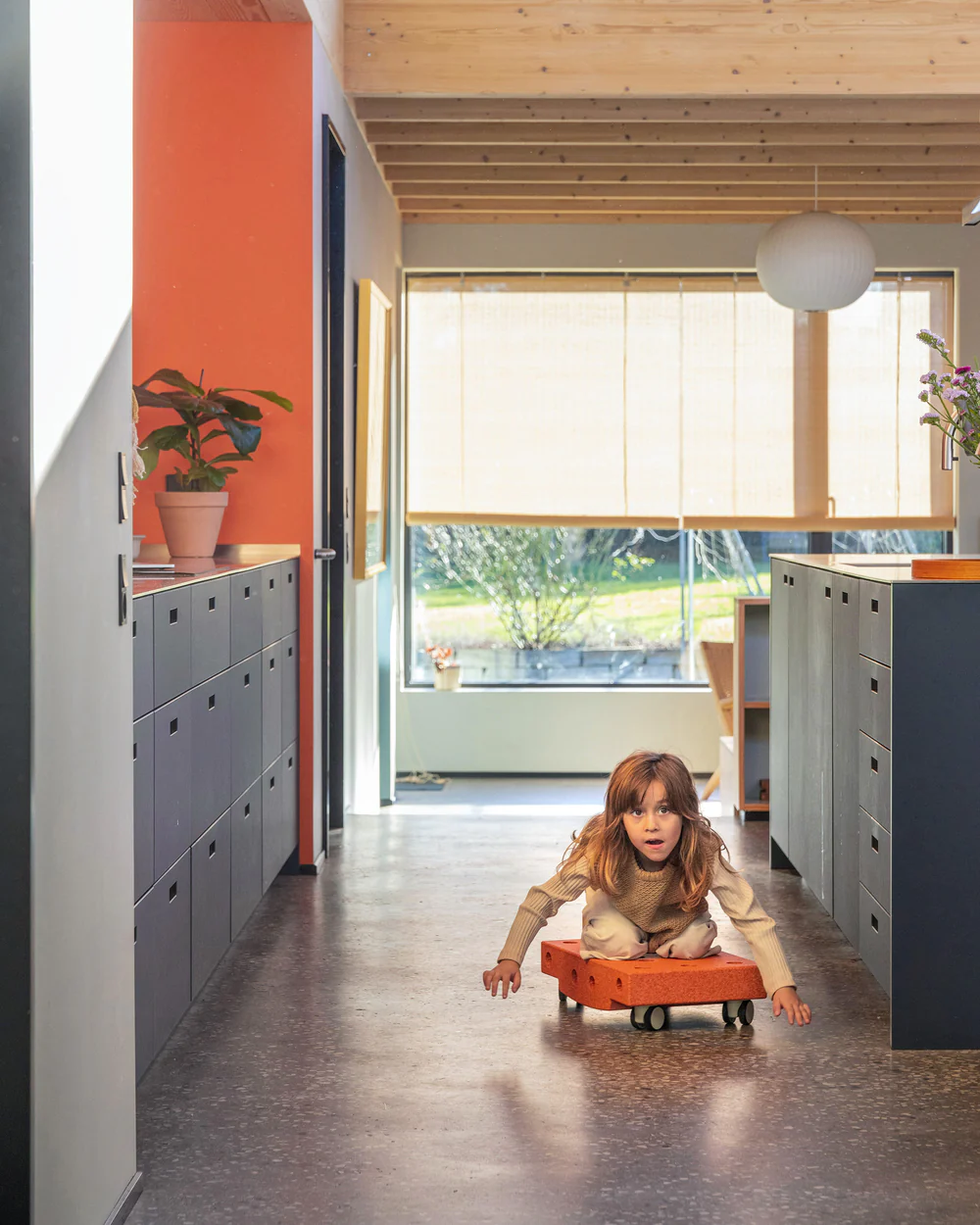 MODU Curiosity Set gioco costruzioni Orange-Green 14 pezzi