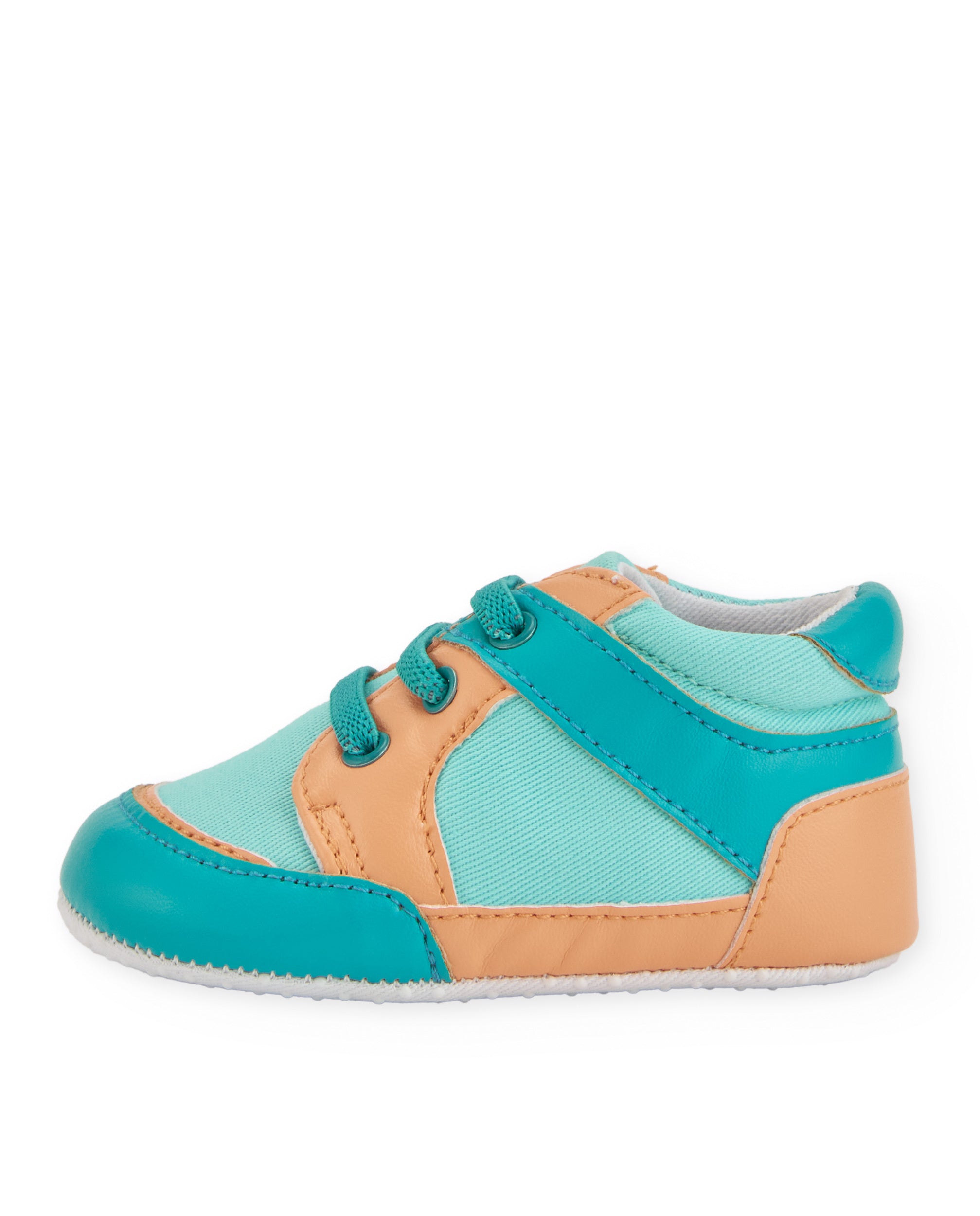 Tuc tuc scarpine neonato blu lacci elastici