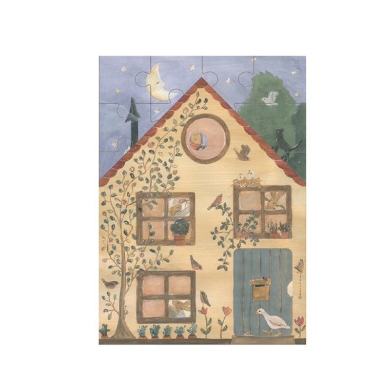 Egmont Toys Rabbit House puzzle 2 livelli 24 pezzi