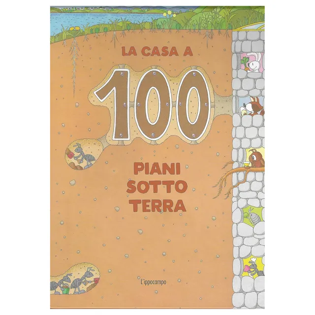 L'Ippocampo Casa a 100 piani sottoterra libro 3-6 anni