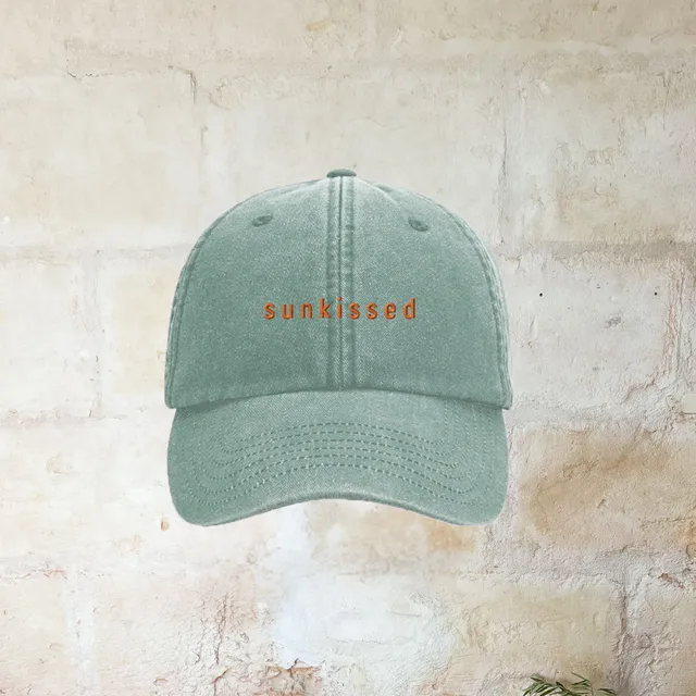 Ella and Rapha Sunkissed cappellino verde regolabile