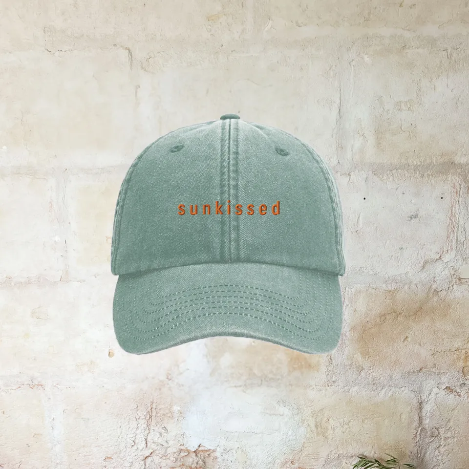 Ella and Rapha Sunkissed cappellino verde regolabile