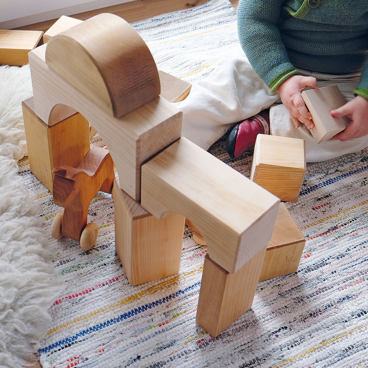 Grimm's Giant Building Blocks costruzioni legno 19 pezzi