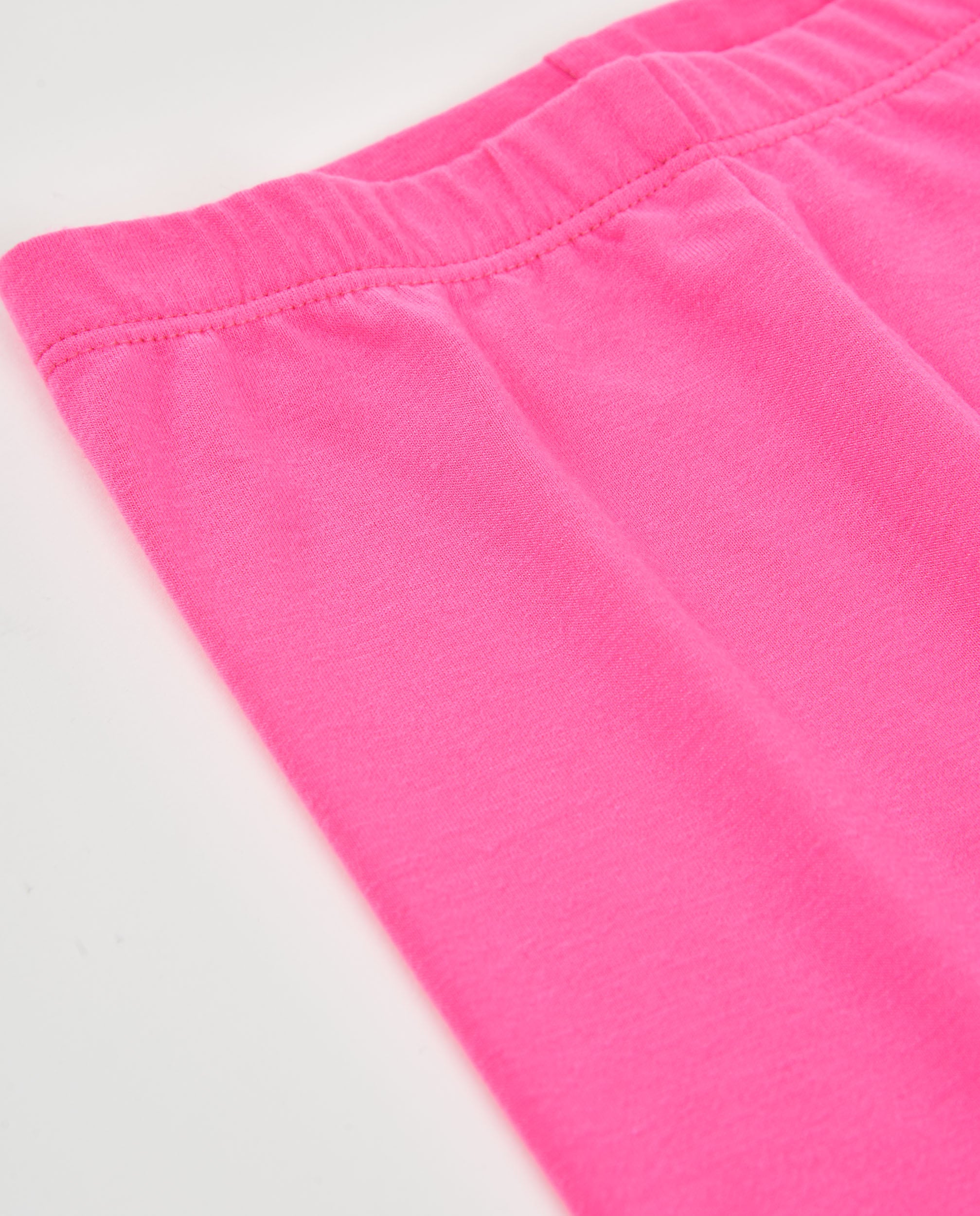 Tuc Tuc leggings bambina rosa con ricamo