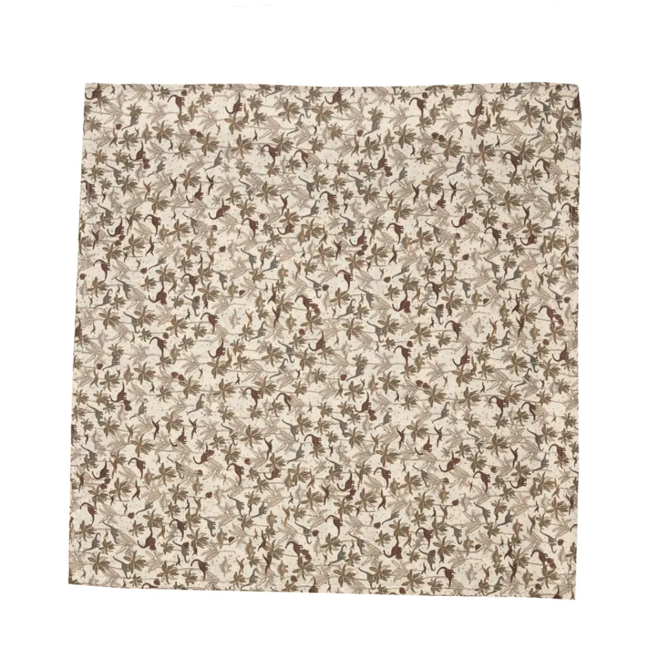 Konges Slojd Dino telo mussola cotone bio 65x65 cm