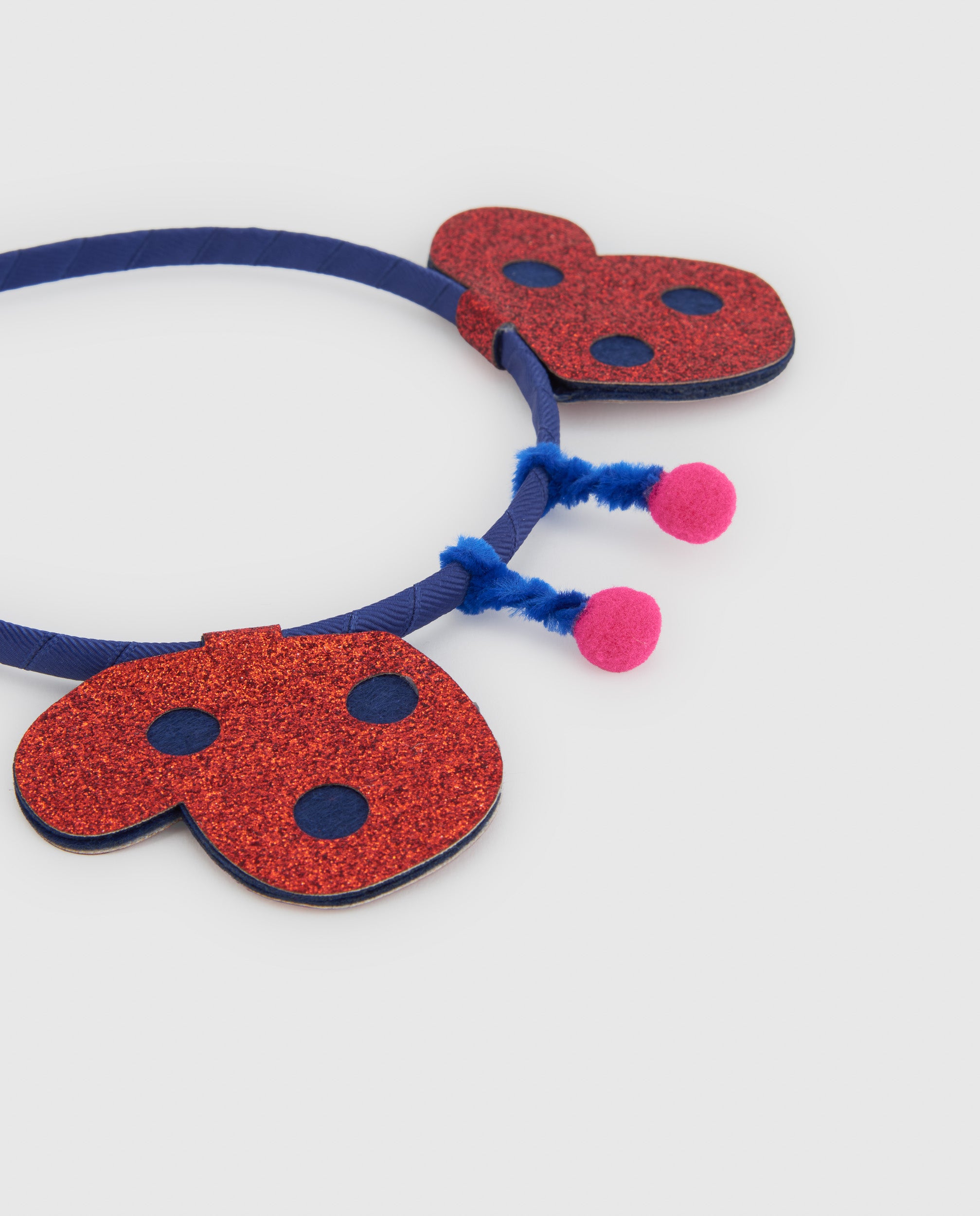 Tuc tuc Good Wood cerchietto bimba rosso coccinella