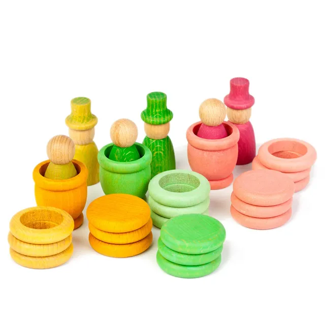 Grapat Nins Primavera set simbolico anelli monete ciotole