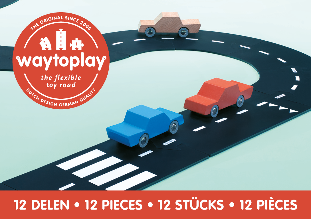 Waytoplay Ringroad pista flessibile 12 pezzi 170 cm