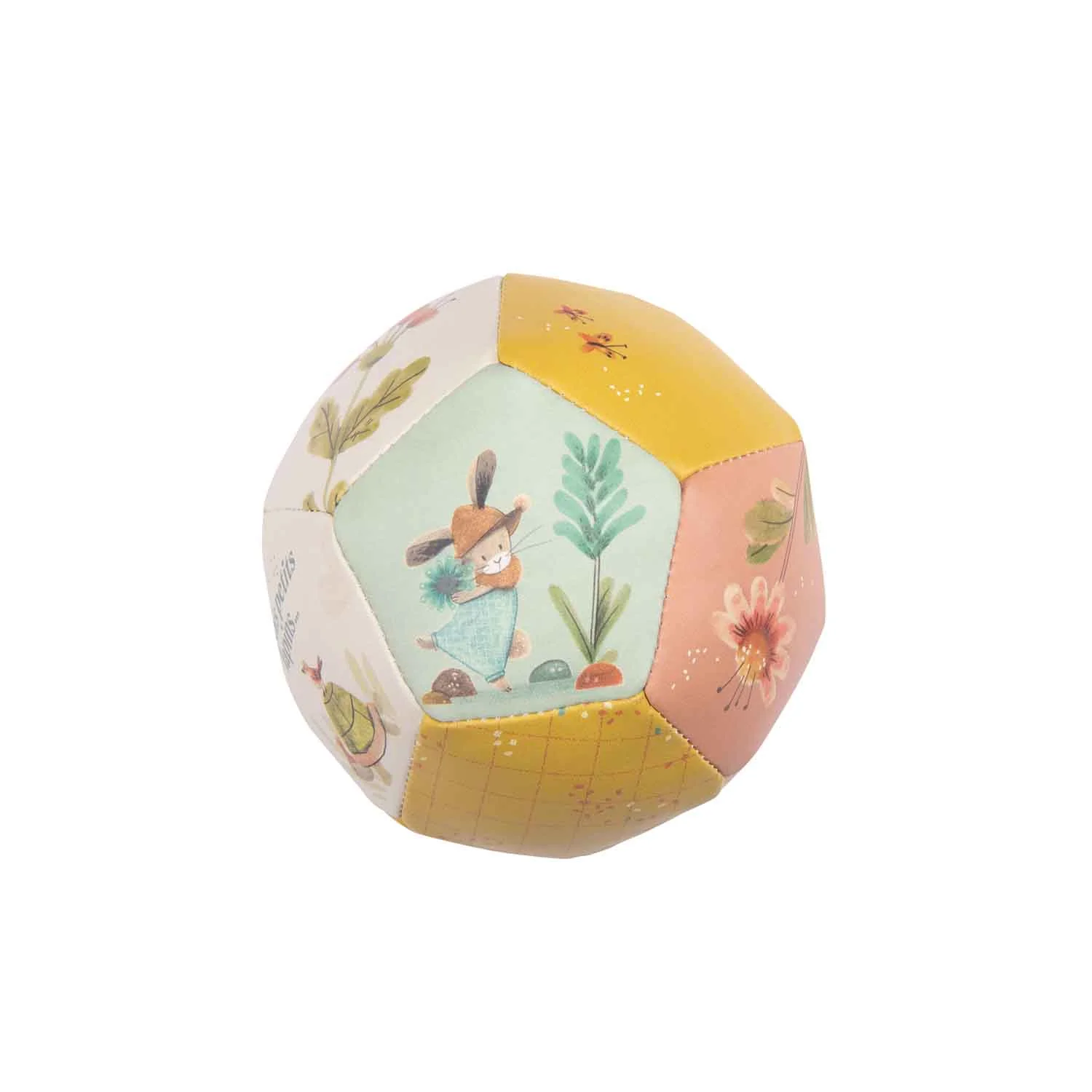 Moulin Roty Trois Petits Lapins palla morbida 10 cm neonati