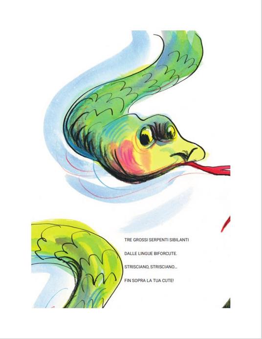Non ho paura! Brun-Cosme libro illustrato 32 pagine