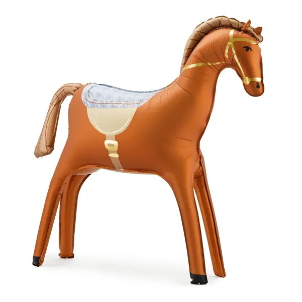 Party Deco palloncino foil cavallo autoportante 90 cm