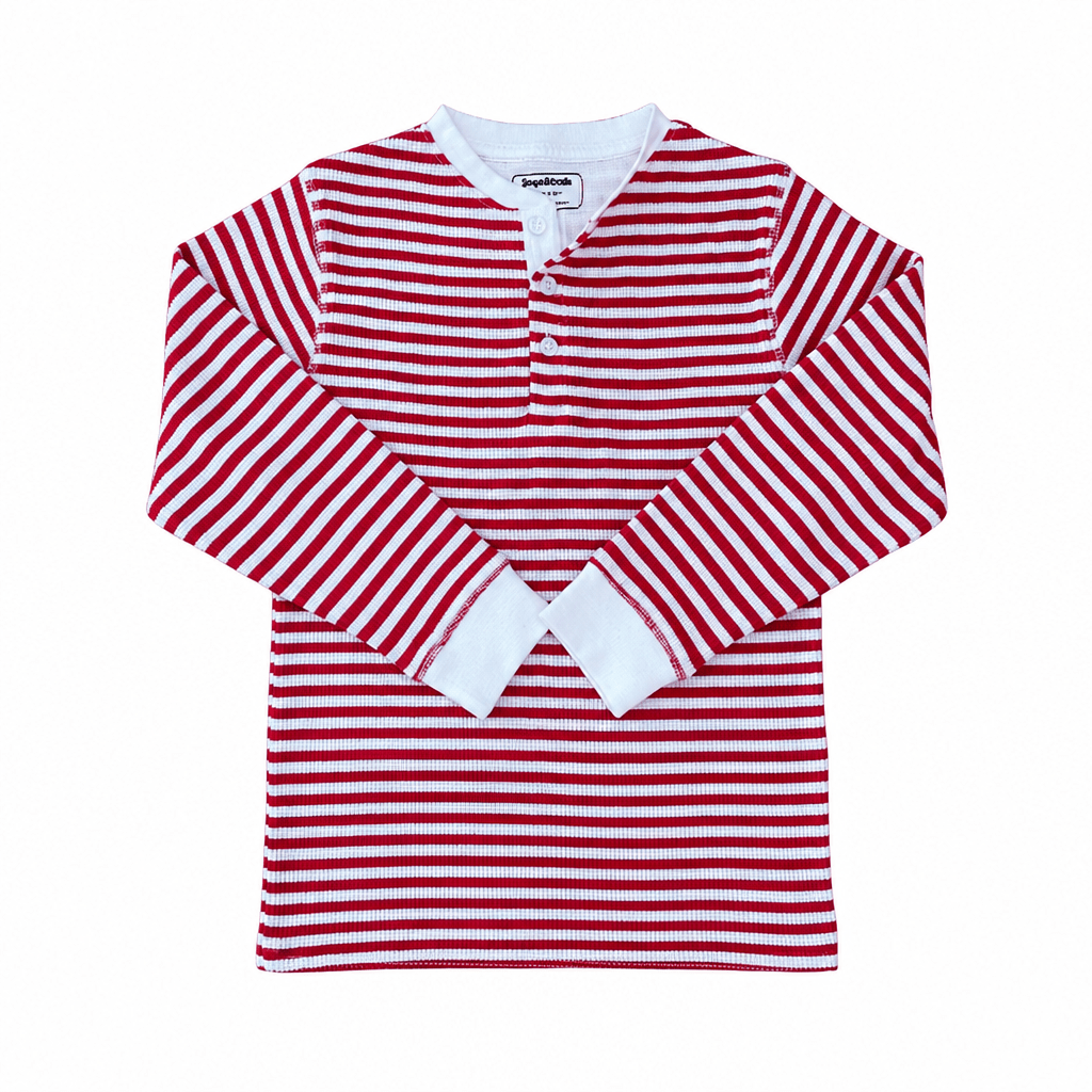 Slugs & Snails Candycane maglia bimbi 4-5 anni cotone waffle