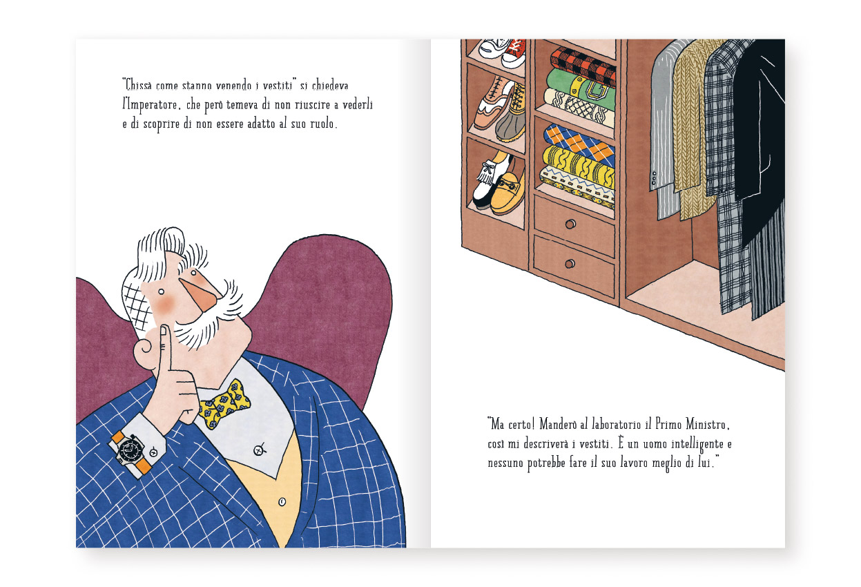 Corraini I Vestiti Nuovi dell’Imperatore Libro Bambini