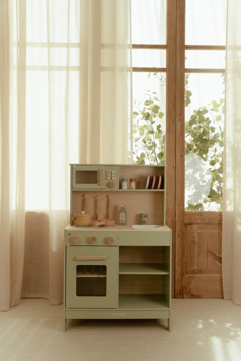 Little Dutch cucina legno bimbi menta 91 cm