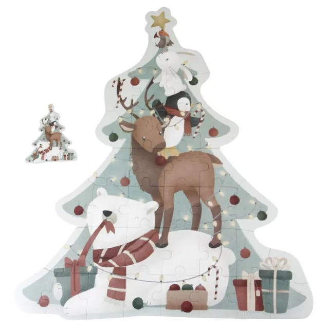 Little Dutch X-mas puzzle XL puzzle Natale 35 pezzi