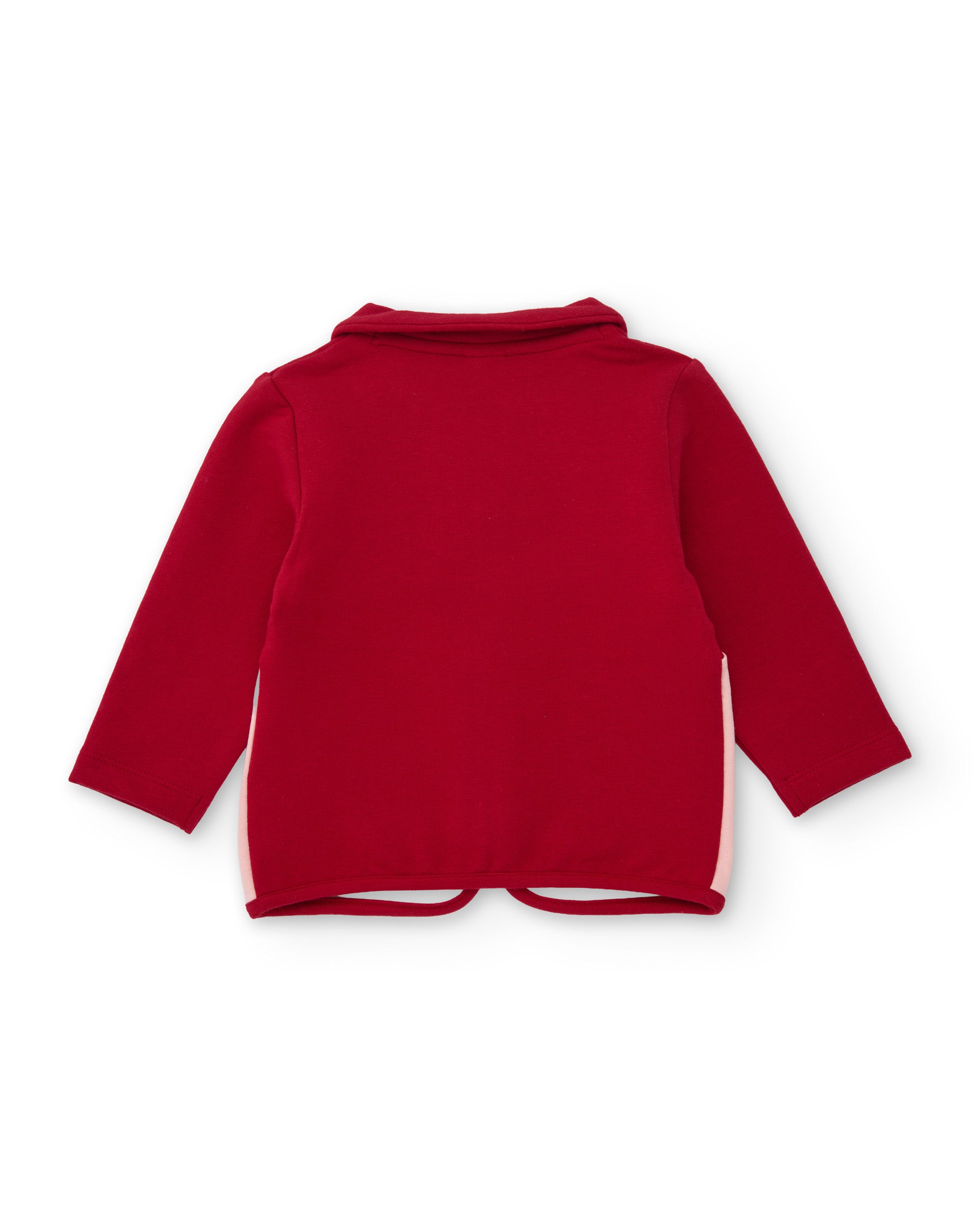 Tuc Tuc Sweet Dog tuta neonata rossa 3 pezzi con zip