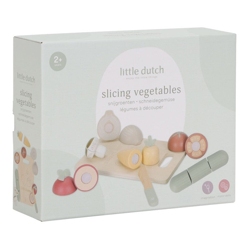 Little Dutch verdure da tagliare in legno 6 pezzi