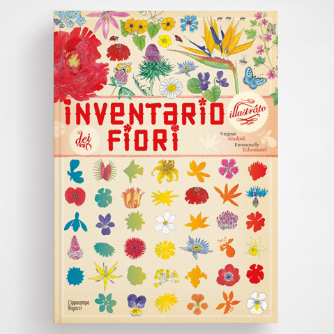 L'Ippocampo Inventario illustrato fiori libro cartonato