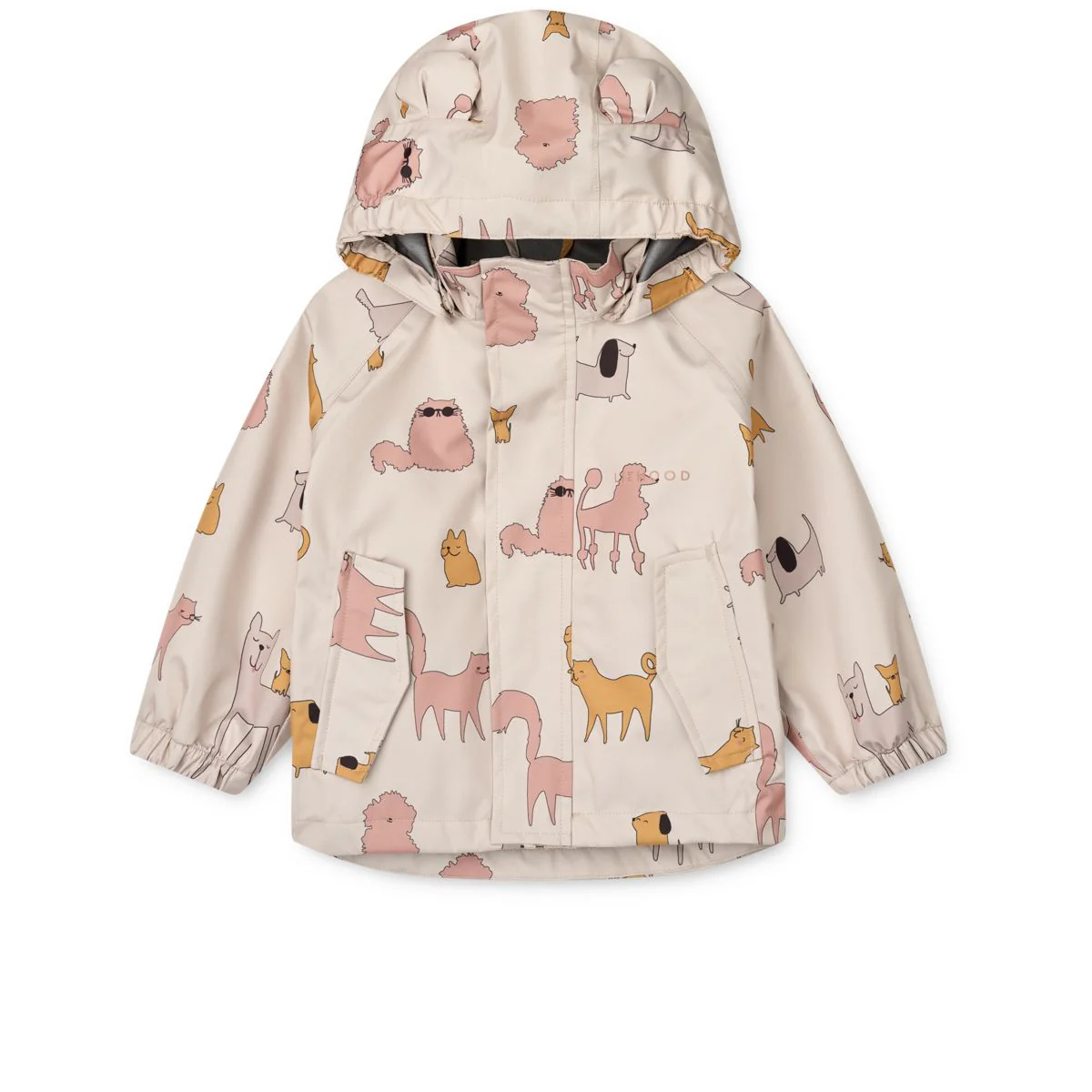 Liewood Cats and Dogs completo antipioggia 1-4 anni impermeabile