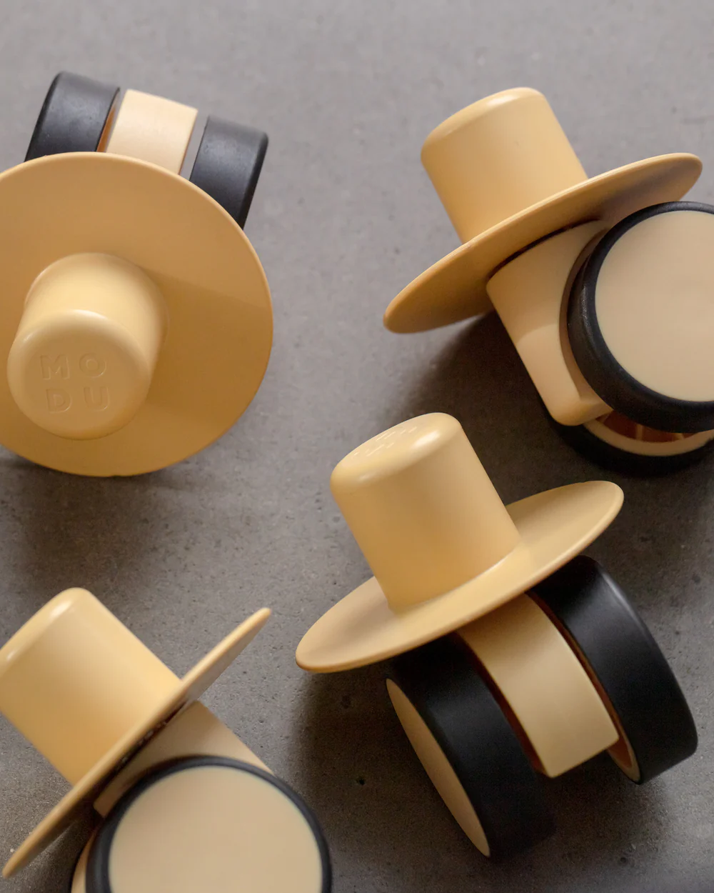 MODU Honey set 4 ruote piroettanti 360°