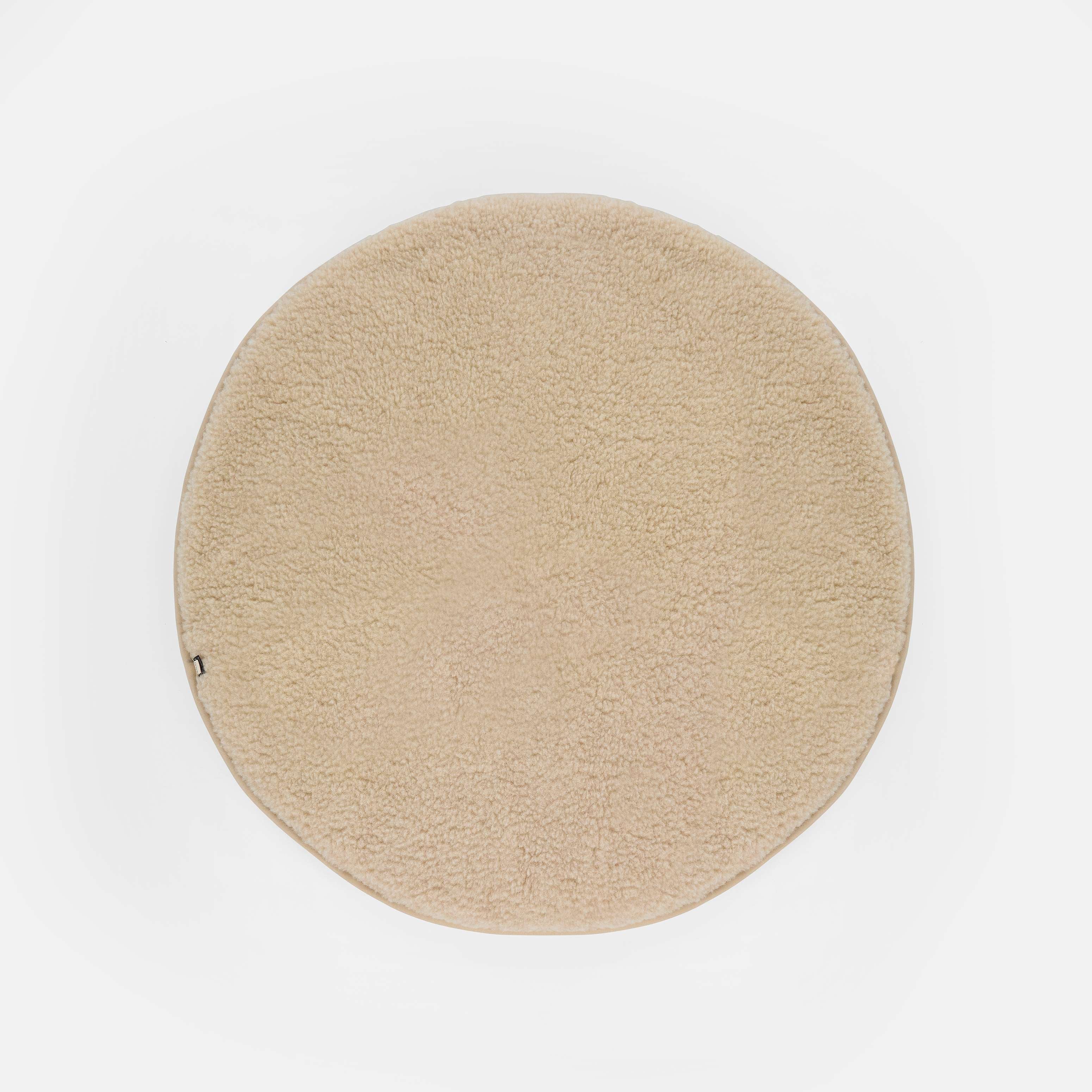 Kico Label tappeto box rotondo 90 cm lana merino