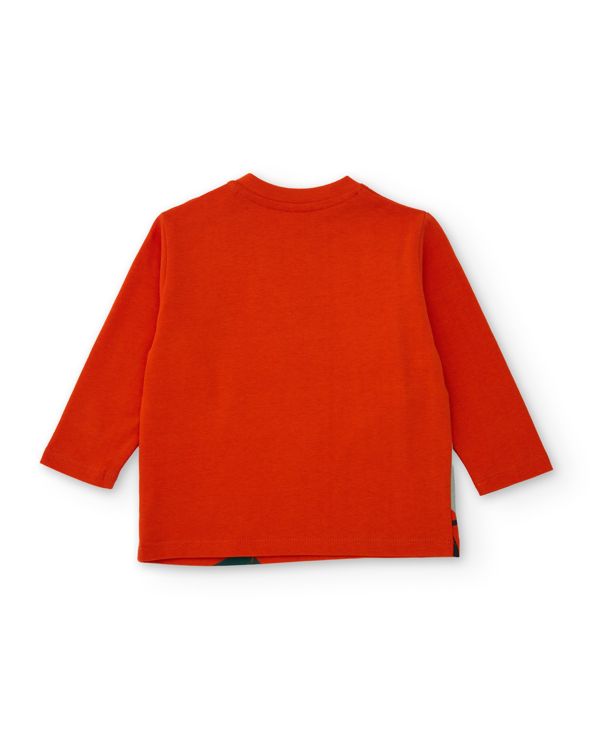 Tuc Tuc Geo-Logic maglia bimbo arancione elefante cotone