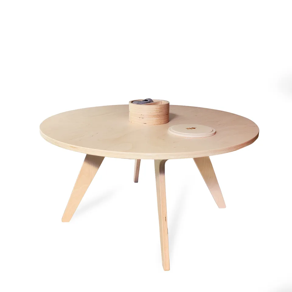 Drawin Table Tavolo betulla XXL tavolo disegno 90 cm