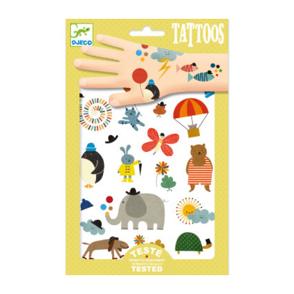 Djeco Pretty Little Things tatuaggi temporanei 2 fogli