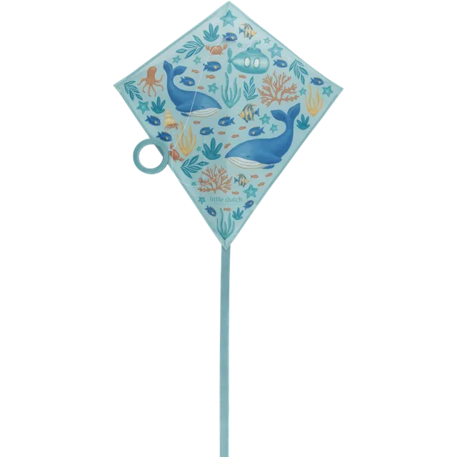 Little Dutch aquilone bambini blu oceano 65x65 animali marini