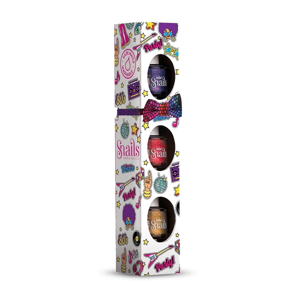 Snails Disco cofanetto smalti bambini 3x7 ml lavabile