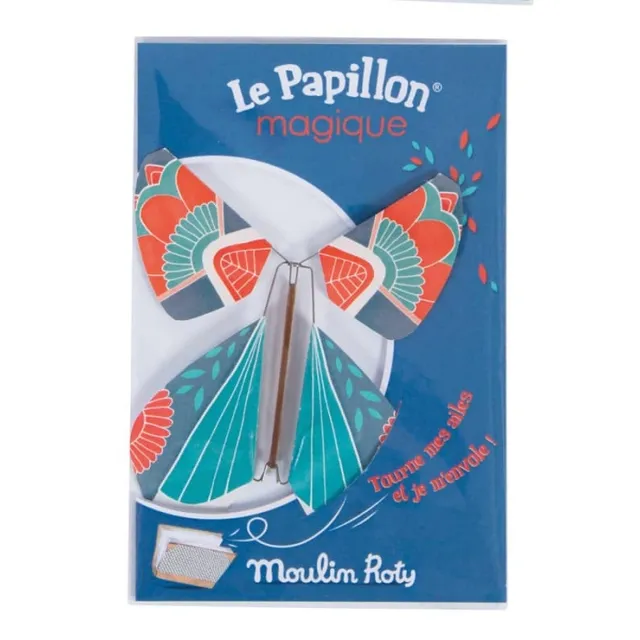 Moulin Roty Les Petites Merveilles farfalla magica blu