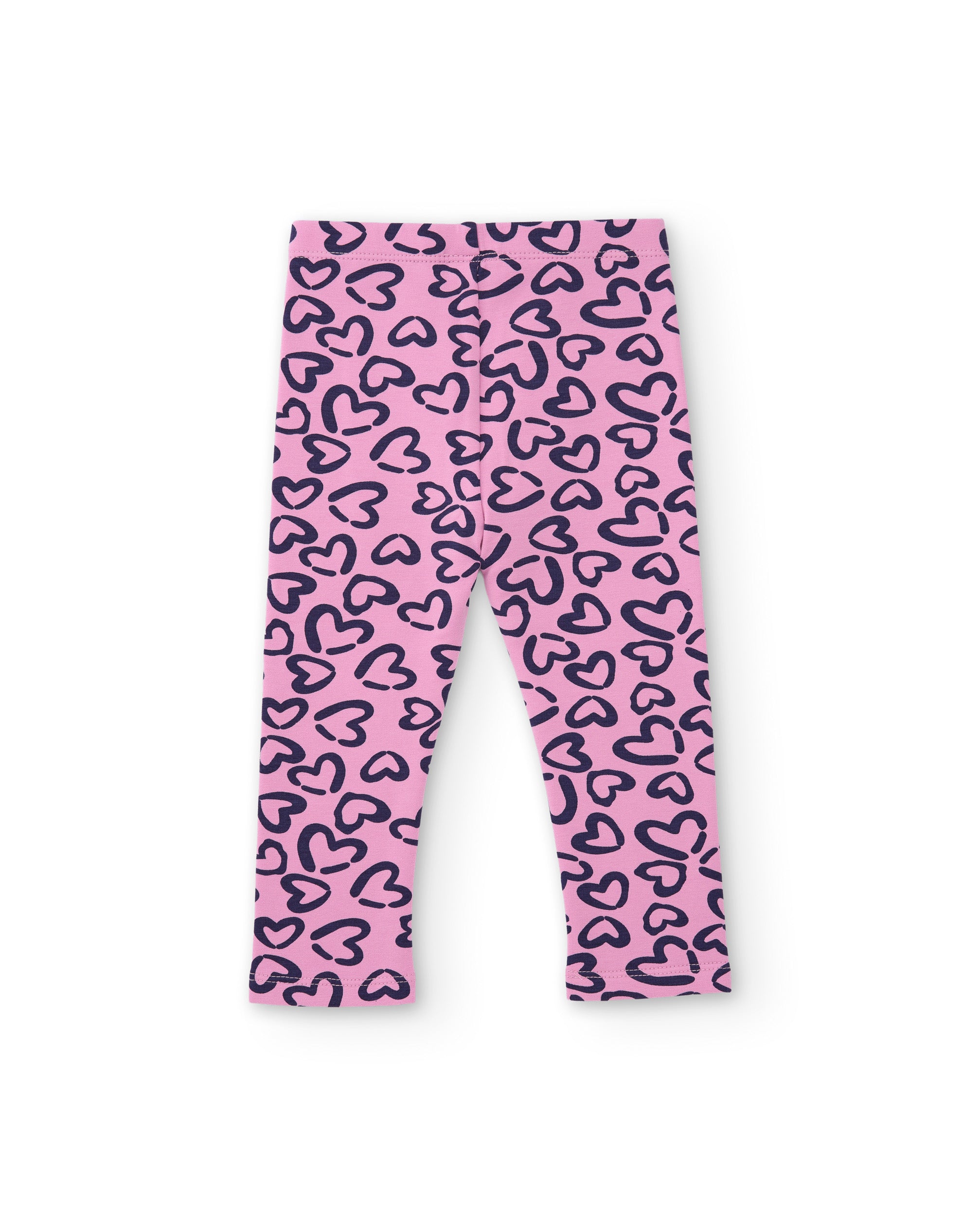 Tuc Tuc completo bambina felpa cuori pile rosa