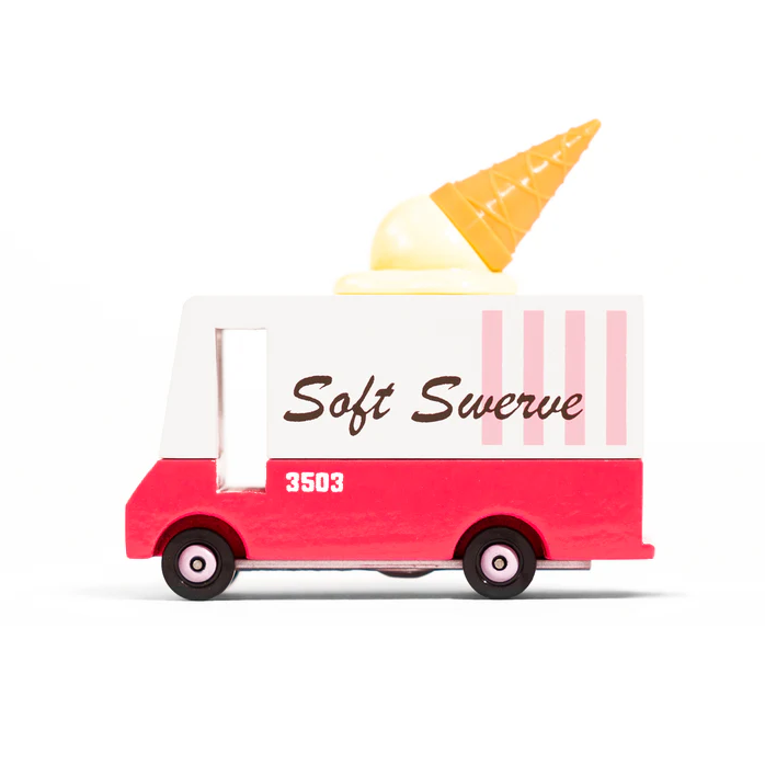 Candylab Candycar Ice Cream Van macchinina in legno
