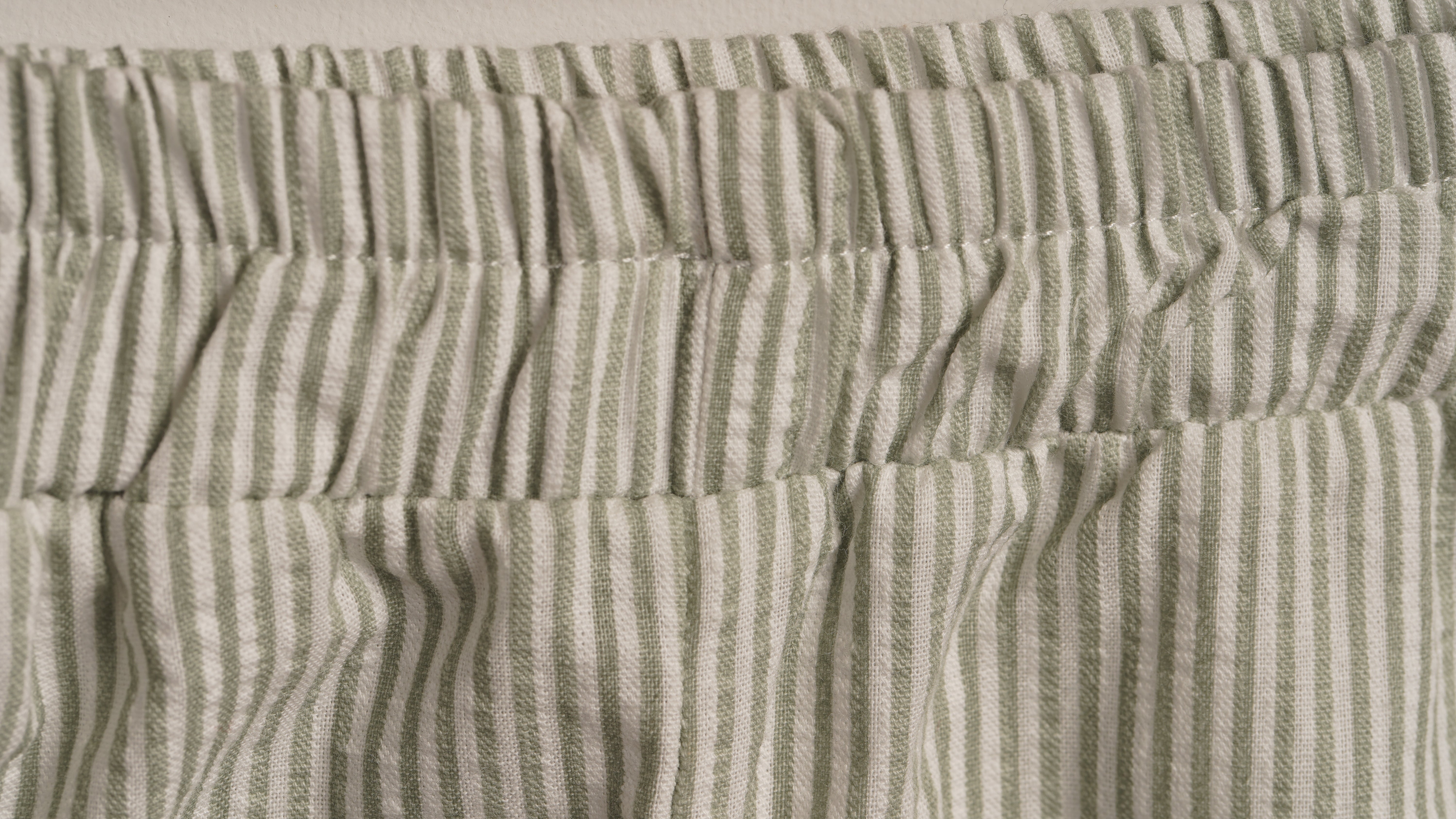 Mebi bermuda bambino righe verdi cotone 100%