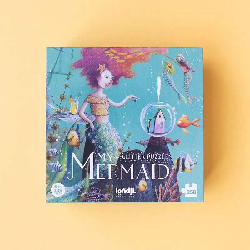 Londji My Mermaid puzzle 350 pezzi sirene glitter