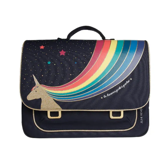 Jeune Premier Midi Unicorn Gold zaino cartella ergonomico
