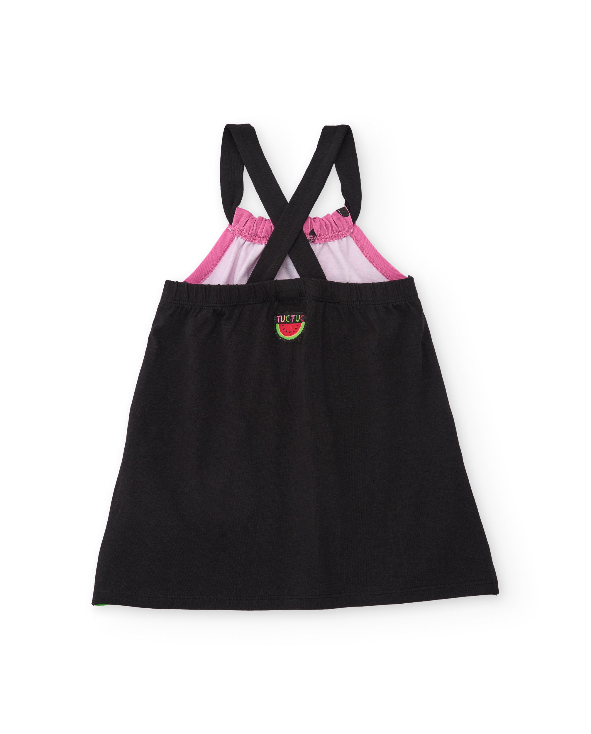 Tuc Tuc vestito bambina cotone rosa anguria