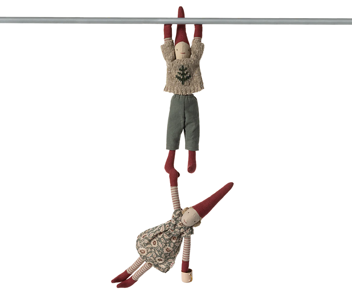 Maileg Pixi ragazza 1 folletto arrampicatore pupazzo 26 cm