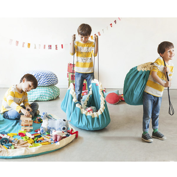 Play&Go Train Sacco Portagiochi Tappeto 140 cm