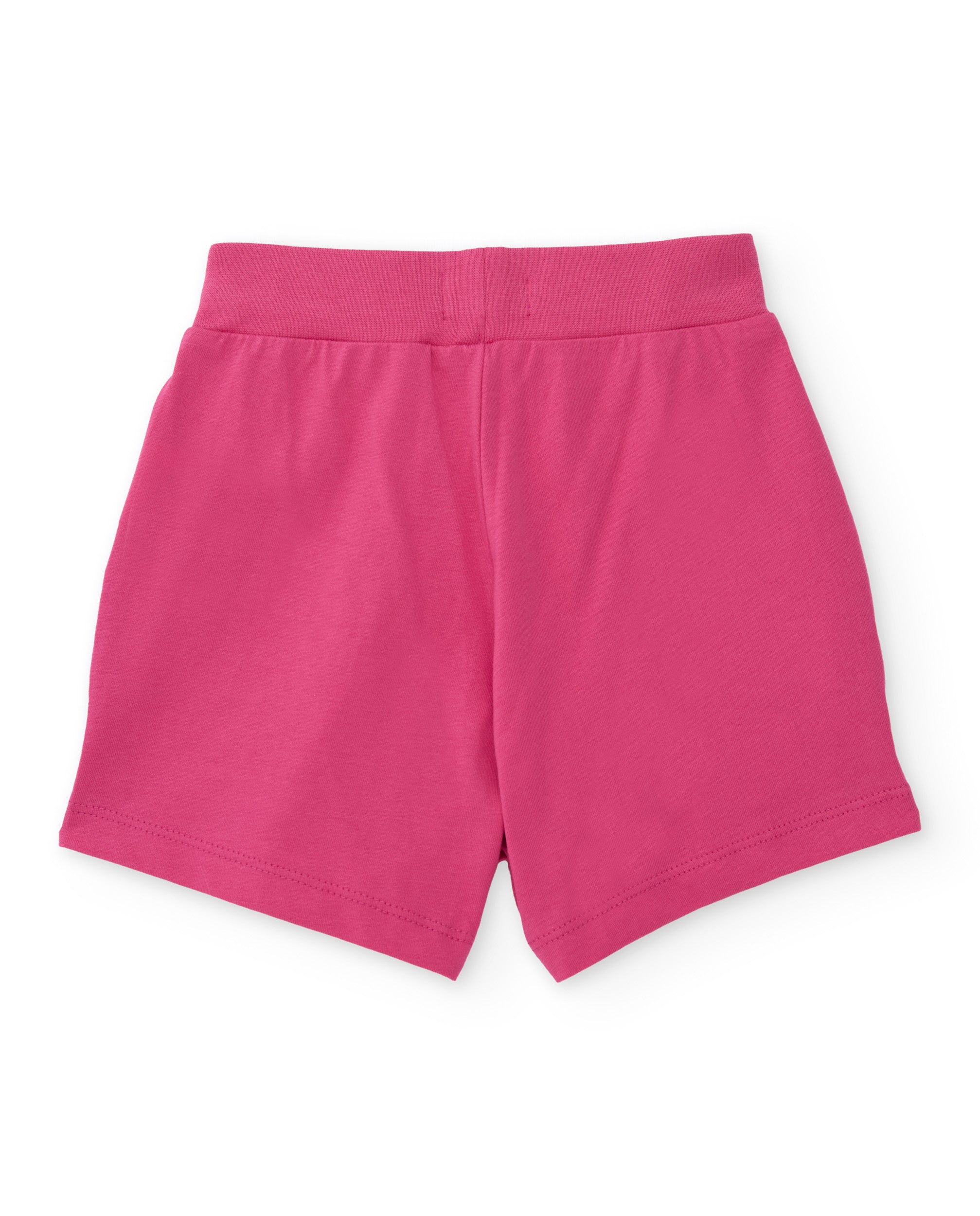 Tuc Tuc completo bambina rosa stampa ibisco con shorts
